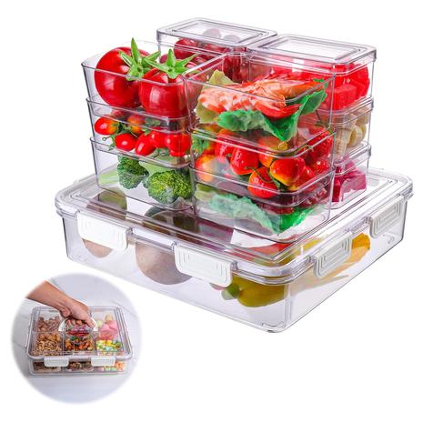 13-Piece Fruit and Vegetable Storage Containers