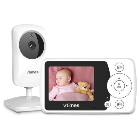 2.4" LCD Screen Video Baby Monitor w/ Night Vision