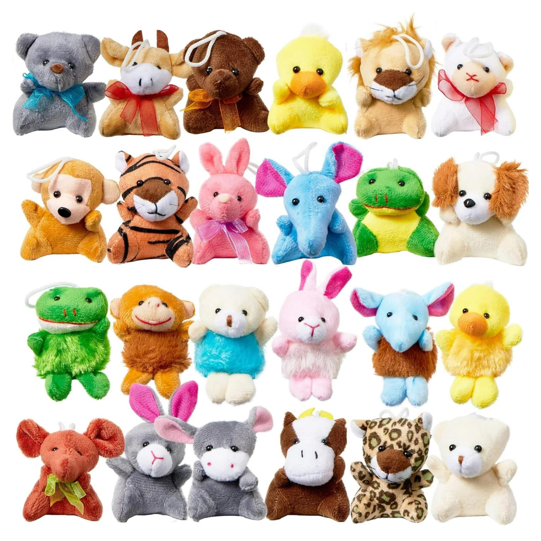 24 Mini Stuffed Animals