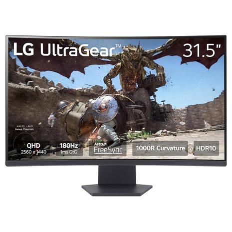 LG Ultragear 32″ QHD 1000R Curved Gaming Monitor