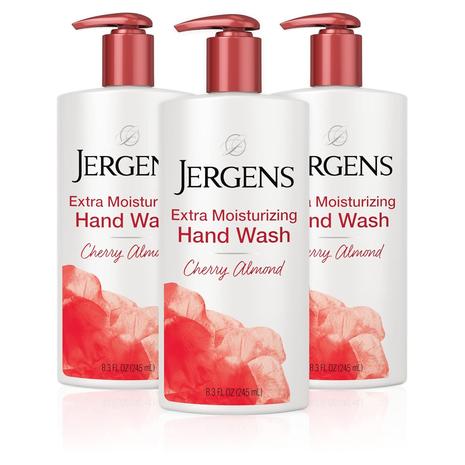 3 Bottles of Jergens Extra Moisturizing Hand Soap