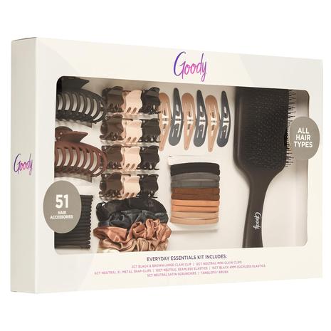 51-Piece Goody Everyday Essentials Hair Accessories Kit