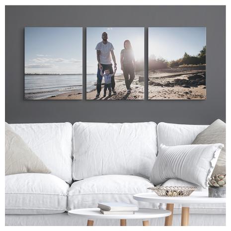 3 Personalized 16×20 Photo Canvases