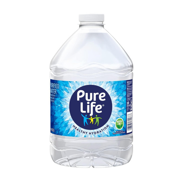 Pure Life 3 Liter Purified Water Bottle