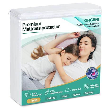 Twin Hypoallergenic Waterproof Mattress Fitted Protector