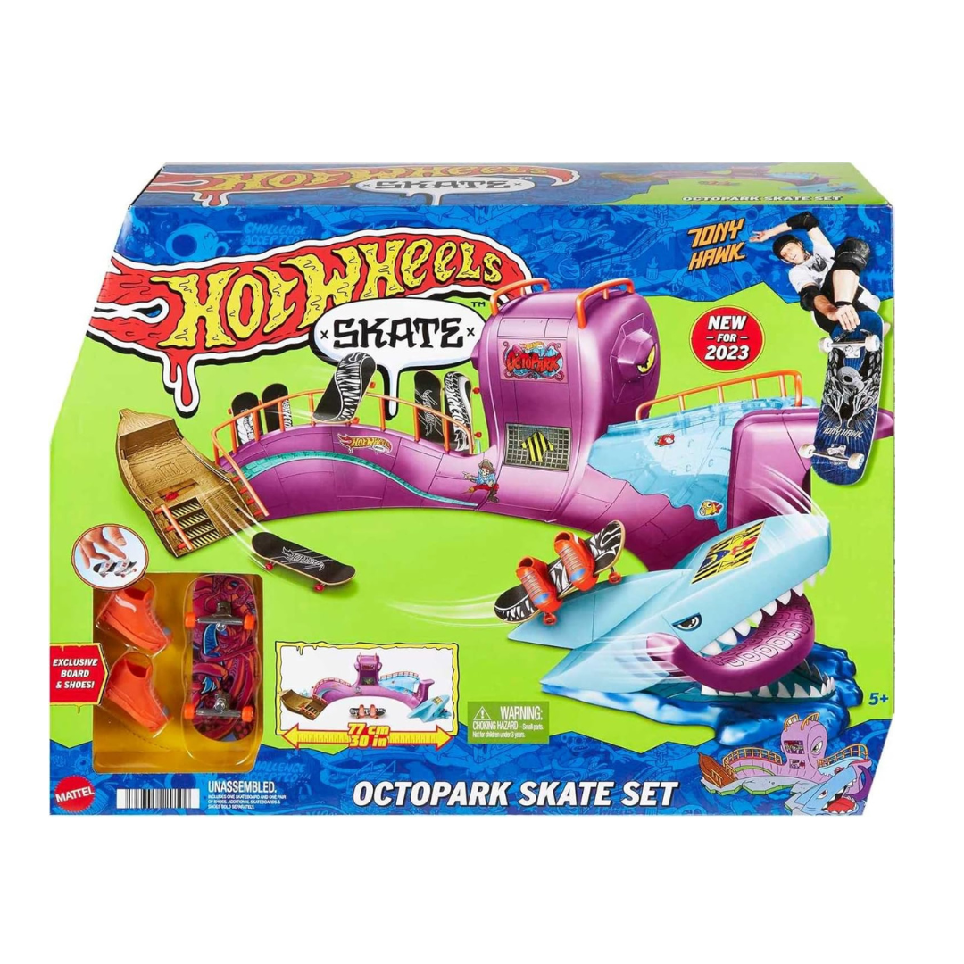 Hot Wheels Skate Octopus Skatepark Playset