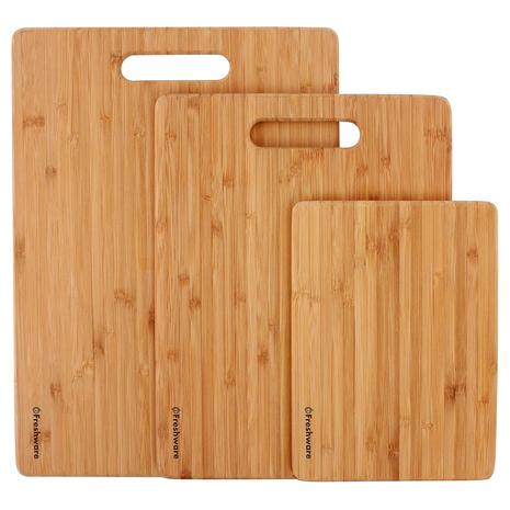 3 Bamboo Cutting Boards