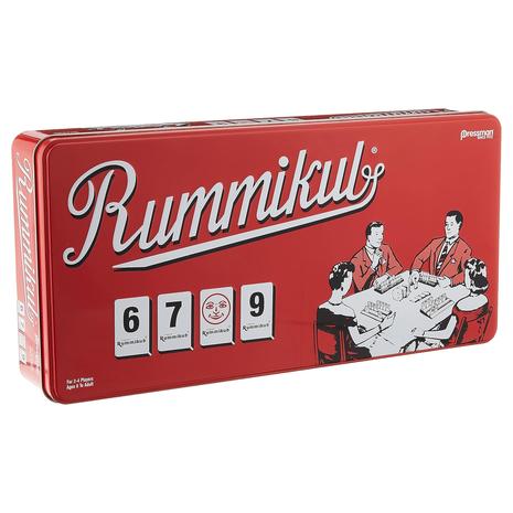 Rummy Tile Game w/ Retro Tin