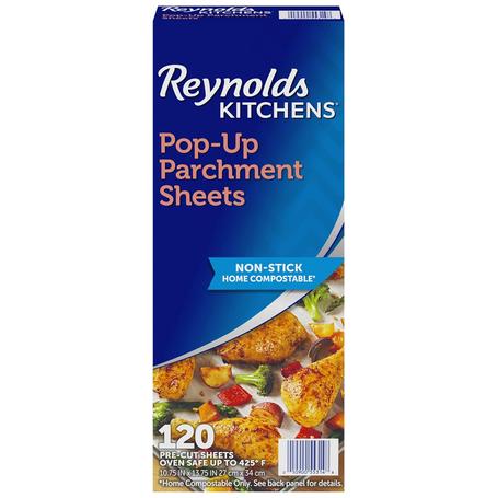 120 Sheets Reynolds Pop-Up Parchment Paper