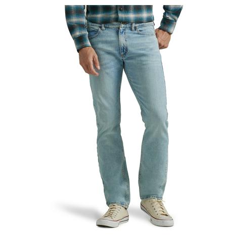 Lee Mens Legendary Denim Five Pocket Slim Straight Jeans