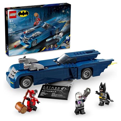 Lego Batman With The Batmobile Vs. Harley Quinn & Mr. Freeze Building Set