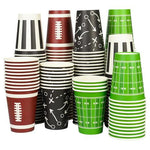 200 Football Themed Disposable Paper Cups