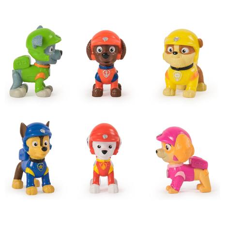 6-Piece Paw Patrol Pup Squad Action Figure Gift Set