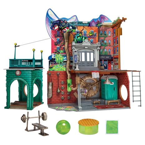 Teenage Mutant Ninja Turtles Mutant Mayhem Sewer Lair Action Figure Playset