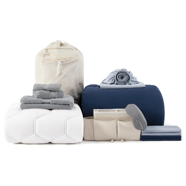 14 Piece Bedsure Bedding, Towel And Laundry Bag Set