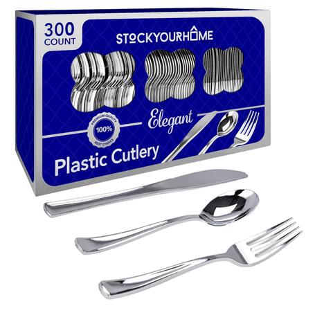 300 Heavy Duty Disposable Cutlery