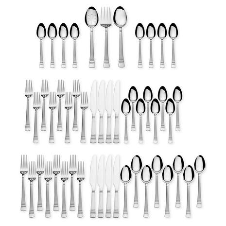 51 Piece International Silver Stainless Steel Cutlery Sets