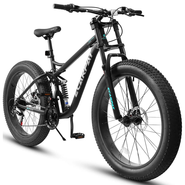 26 inch Fat Tire Full Suspensions Mountain Bike