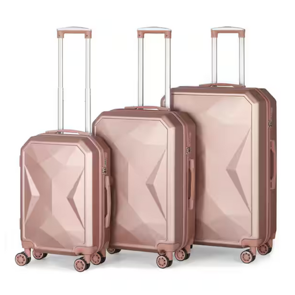 3-Piece HIKOLAYAE Port Victoria Nested Hardside Luggage Set