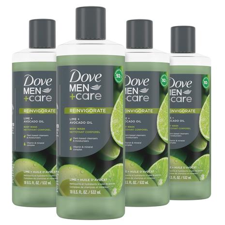 Dove Men +Care Lime + Avocado Oil Body Wash