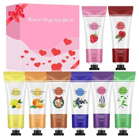 8-Pack Cream Anti Aging Hand & Body Care Fragrance Gift Set