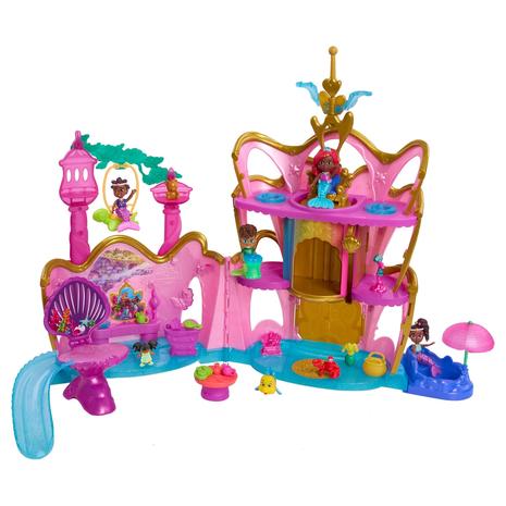 Just Play Disney Junior Ariel Deluxe Atlantica Palace Playset w/ 4" Figures