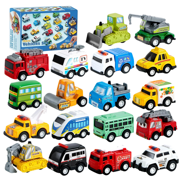 18 Kids Toy Cars