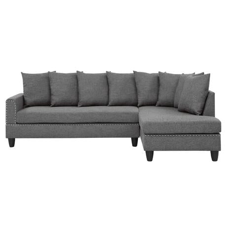 Milquades 2 Piece Upholstered Sectional Sofa (2 Colors)