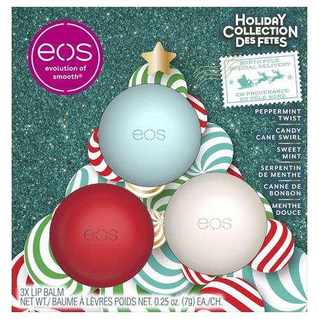 Eos 3-Pack Holiday Lip Balm Gift Set