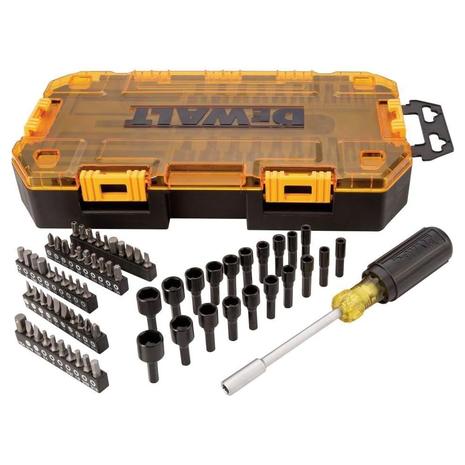 71-Piece Dewalt Screwdriver Bit Set w/ Nut Drivers