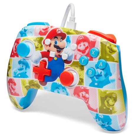 PowerA Enhanced Mario Hero Reel Wired Controller