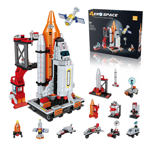 566 Piece Space Shuttle Building Kit