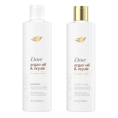 Dove Argan Oil & Damage Repair Shampoo & Conditioner On Sale