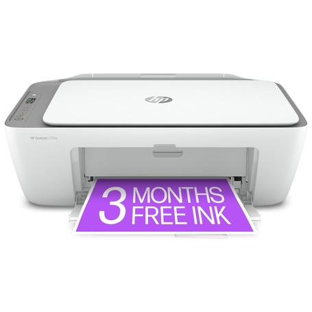 HP DeskJet 2755e Wireless All-In-One Color Inkjet Printer And 3 Free Months Instant Ink