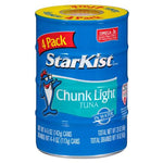 4 Cans Of StarKist Chunk Light Tuna In Water