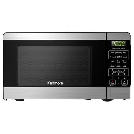 Kenmore 0.7 Cu. Ft. Stainless Steel Countertop Microwave