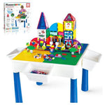 PicassoTiles 585-Piece Activity Table Set