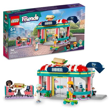 346-Pcs Lego Friends Heartlake Downtown Diner