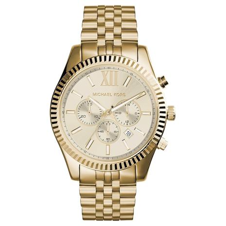 Men's Michael Kors Lexington Watch (Stainless Steel Bracelet)