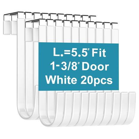 20-Piece Over The Door Hooks