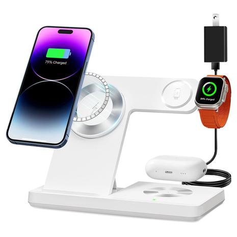 3-In-1 Charging Station for iPhone, Apple Watch & AirPods