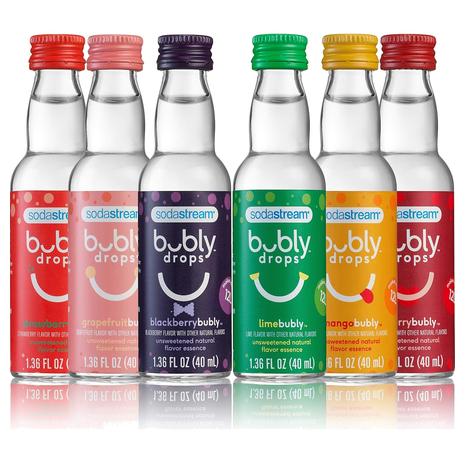 SodaStream Bubly Fruit Drops Variety Pack