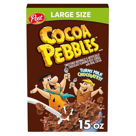 Post Cocoa Pebbles Cereal (15oz)