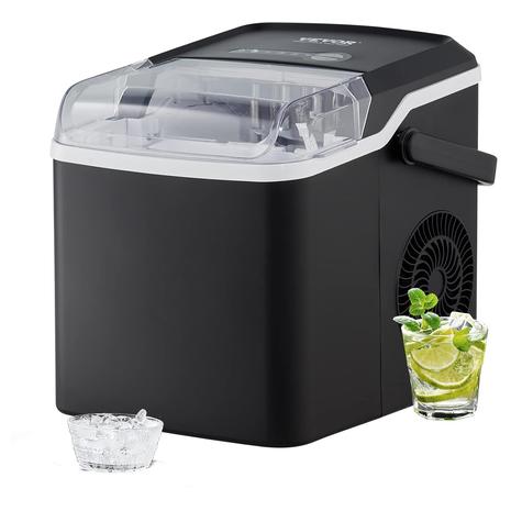 Countertop Ice Maker w/ Scoop & Basket