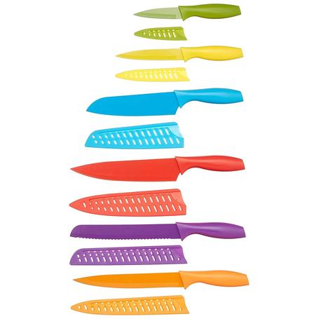 6-Piece Colored Knife Set