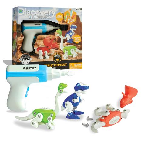 90-Piece Discovery Dinosaur Stem Action Model Build Kit