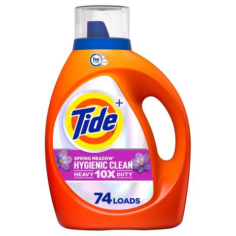 74 Loads Of Tide Hygienic Clean Heavy 10x Duty Liquid Laundry Detergent