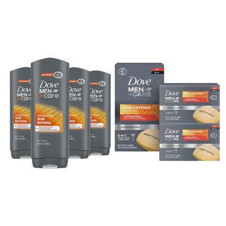 Dove Men +Care Skin Defense Body Wash & Soap Bars On Sale