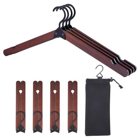 8-Pack Travel Foldable Hangers