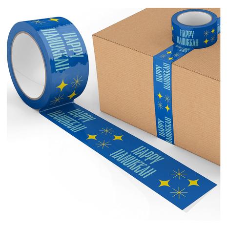 Happy Hanukkah Decorative Packing Tape